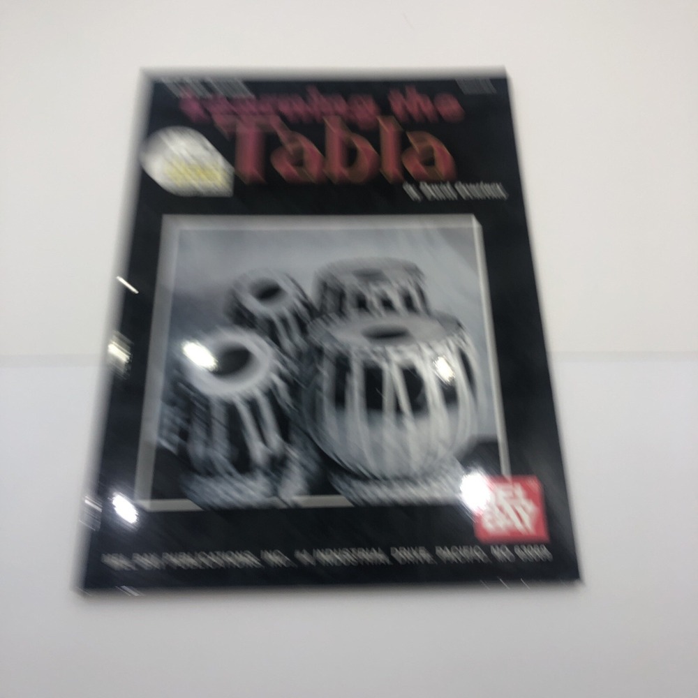 MEL BAY LEARNING THE TABLA BOOK/CD SET By David Courtney New Old Stock